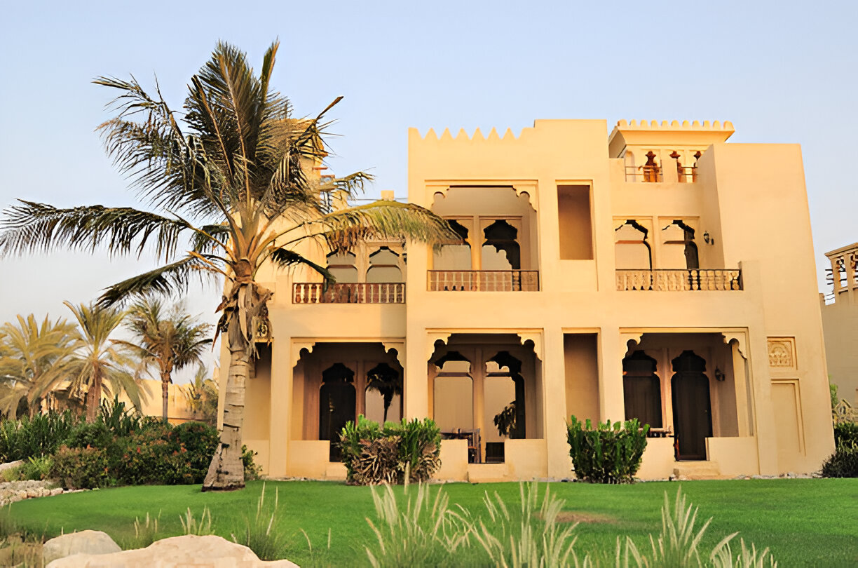 Luxury villa exterior
