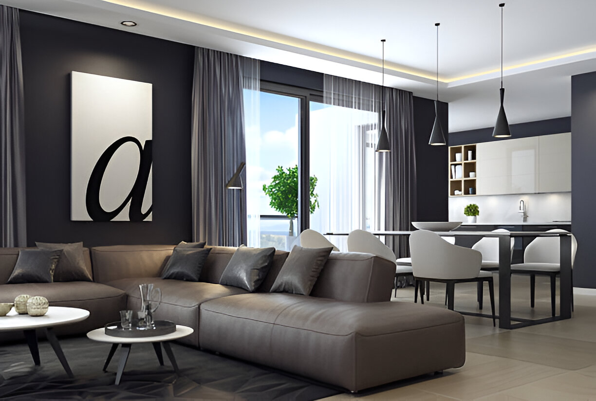 Bedroom accent wall